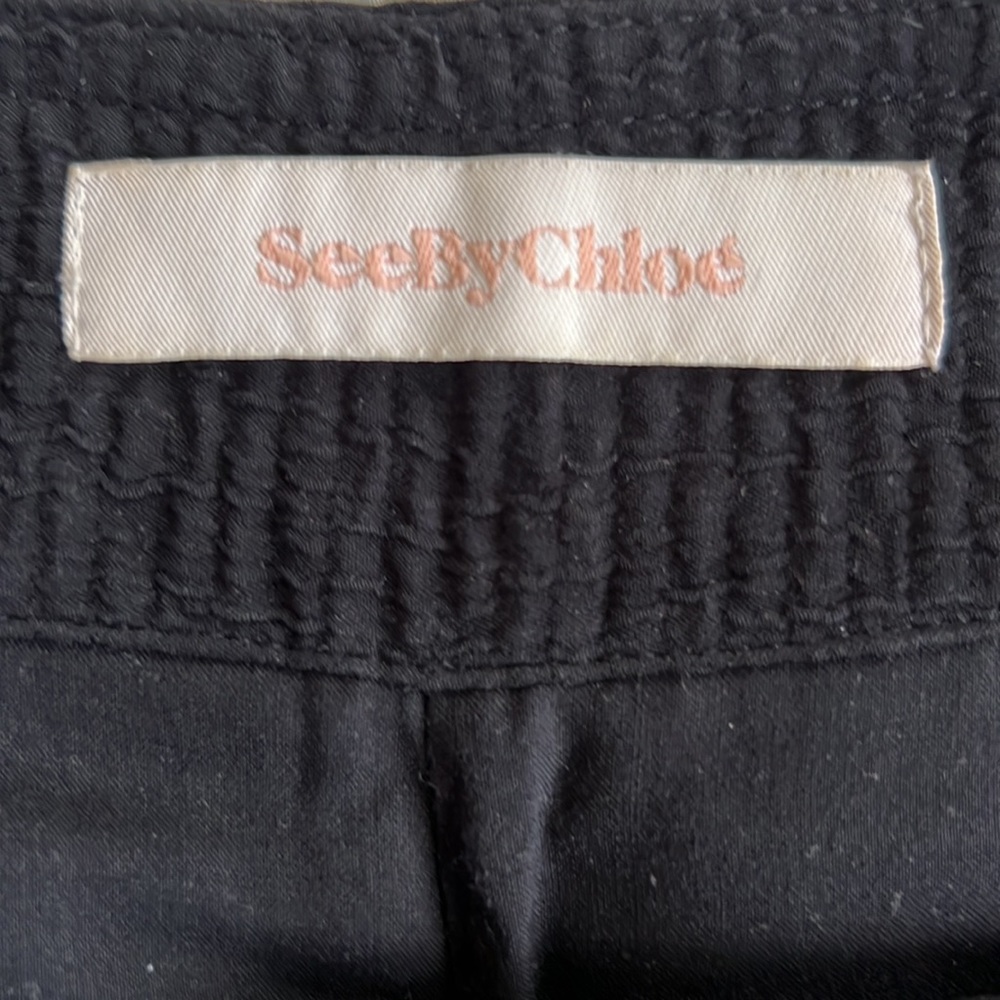 SEE by Chloe wide leg cropped pants - Picture 12 of 14